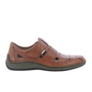 Heren Cognac Casual Schoenen Rieker , Brown , Heren