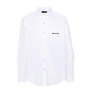 Formal Shirts Palm Angels , White , Heren