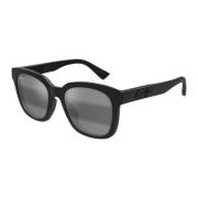 Honua AF 653-02 Matte Black Sunglasses Maui Jim , Black , Unisex