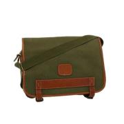 Pre-owned Canvas shoulder-bags Burberry Vintage , Green , Dames