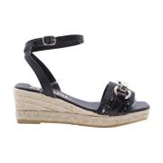 Stijlvolle Sleehak Sandalen Maypol , Black , Dames