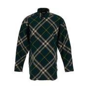 Casual Shirts Burberry , Green , Heren