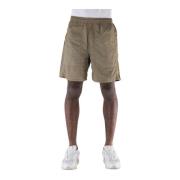 Casual katoenen shorts voor mannen Amish , Beige , Heren