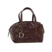 Pre-owned Leather dior-bags Dior Vintage , Red , Dames