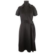 Pre-owned Fabric dresses Burberry Vintage , Black , Dames