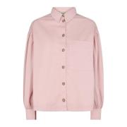 Loszittende Leila Lori Shirt Zilver Roze MOS Mosh , Pink , Dames