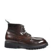 Italiaanse leren veterschoenen Green George , Brown , Heren