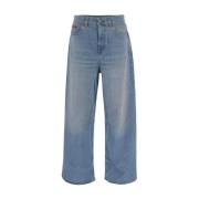 Straight Jeans Martine Rose , Blue , Heren