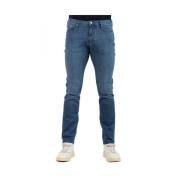 Heren Jeans Klassieke Stijl Emporio Armani , Blue , Heren