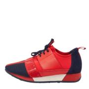 Pre-owned Fabric sneakers Carolina Herrera Pre-owned , Red , Dames