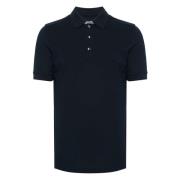 Blauwe T-shirts en Polos Fay , Blue , Heren