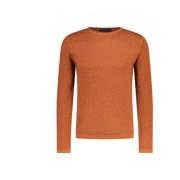 Round-neck Knitwear Daniele Fiesoli , Orange , Heren