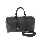 Pre-owned Leather celine-bags Celine Vintage , Black , Dames