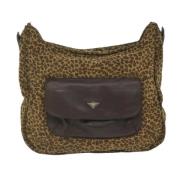 Pre-owned Fabric shoulder-bags Bottega Veneta Vintage , Brown , Dames