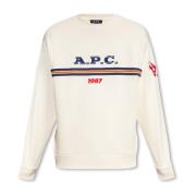 Adam sweatshirt A.p.c. , Beige , Heren