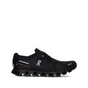 Zwarte Cloud 5 Hardloopschoenen On Running , Black , Heren