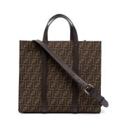 Tote Bags Fendi , Brown , Heren