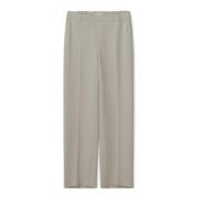 Straight Trousers MOS Mosh , Beige , Dames