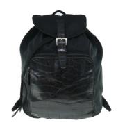 Pre-owned Fabric backpacks Prada Vintage , Black , Dames