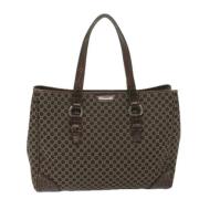 Pre-owned Canvas totes Celine Vintage , Brown , Dames