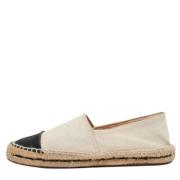 Pre-owned Canvas flats Carolina Herrera Pre-owned , Beige , Dames