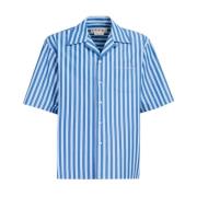 Short Sleeve Shirts Marni , Blue , Heren