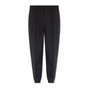 Sweatpants met logo Emporio Armani , Blue , Heren