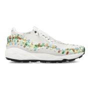 Air Footscape Woven Sneakers Wit/Zwart Nike , White , Dames