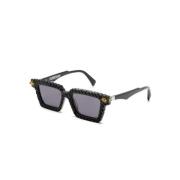 Q2 BSY Sunglasses Kuboraum , Black , Dames