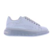 Oversized Transp Grijze Sneaker Alexander McQueen , Gray , Dames