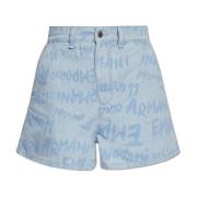 Denim shorts Emporio Armani , Blue , Dames