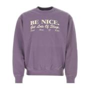Sweatshirts Sporty & Rich , Purple , Heren
