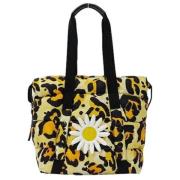 Pre-owned Fabric totes Moncler Pre-owned , Yellow , Dames
