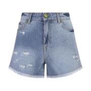 Denim Shorts Barrow , Blue , Dames