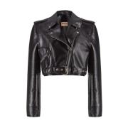 Leather Jackets Aniye By , Black , Dames