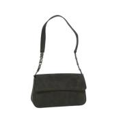 Pre-owned Suede shoulder-bags Bally Pre-owned , Gray , Dames
