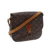 Pre-owned Canvas louis-vuitton-bags Louis Vuitton Vintage , Brown , Da...