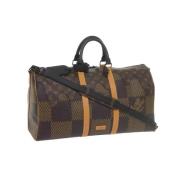 Pre-owned Canvas louis-vuitton-bags Louis Vuitton Vintage , Brown , Da...