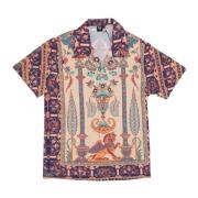 Beige/Multi Perzisch Tapijt Bowling Shirt Dolly Noire , Multicolor , H...