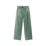 Trousers Woolrich , Green , Dames