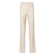 Straight Trousers Rota , Beige , Heren