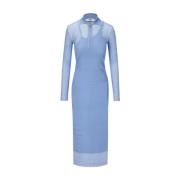 Midi Dresses Fendi , Blue , Dames