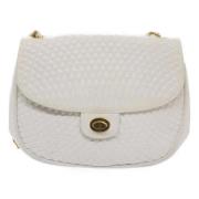 Pre-owned Leather shoulder-bags Bally Pre-owned , White , Dames