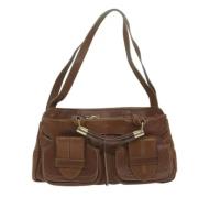 Pre-owned Leather shoulder-bags Chloé Pre-owned , Brown , Dames