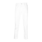 Slim-Fit Denim Jeans PT Torino , White , Heren