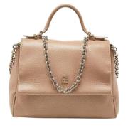 Pre-owned Leather handbags Carolina Herrera Pre-owned , Beige , Dames