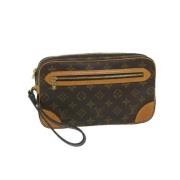 Pre-owned Canvas louis-vuitton-bags Louis Vuitton Vintage , Brown , Da...