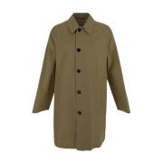 Single-Breasted Coats Burberry , Brown , Heren