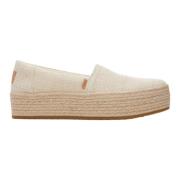 Valencia Creme Loafers Toms , Beige , Dames