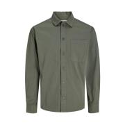 Zac Overshirt LS Jack & Jones , Green , Heren